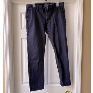 J.Crew Driggs Chinos in Blue, Lightly Worn